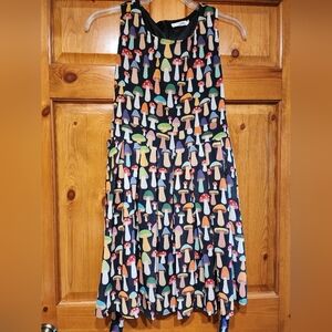 L.A. Soul Mushroom Sleeveless Dress, Size M, NWOT